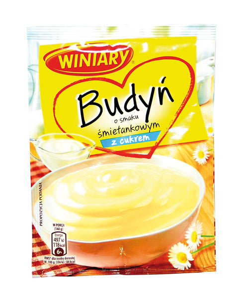 NEW! Pudding powder with cream flavour "Winiary", 60g