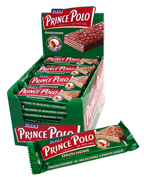 NEW! Waffle bar “Prince Polo nut”, hazelnuts in chocolate, 35g