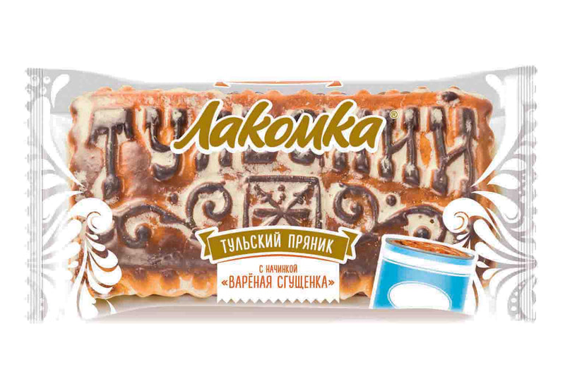 NEW! Gingerbread "Tulsky" with boiled milk "Lakomka", 140g