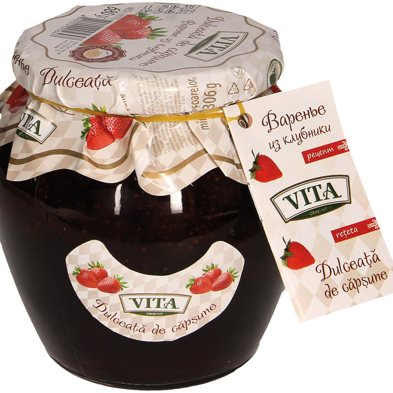 NEW! Strawberry jam "Vita", 680g
