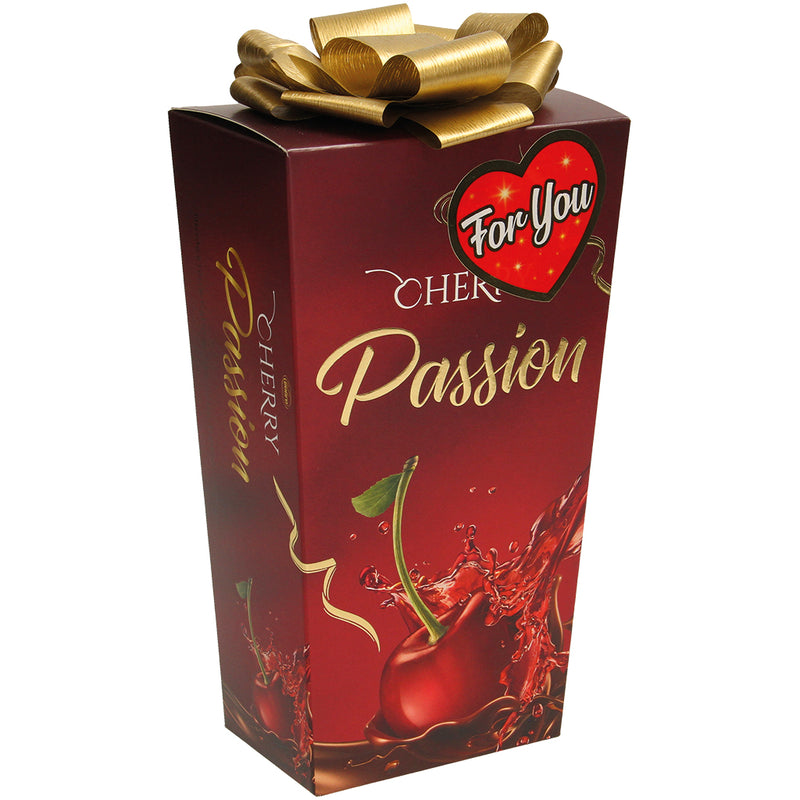 NEW! Chocolate filled with cherries in alchohol “Cherry Passion”, 210g