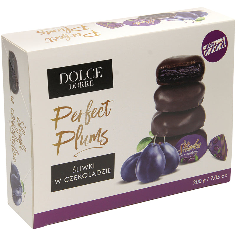 NEW! Plums in chocolate, 200g