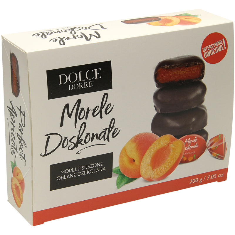 NEW! Apricots in chocolate, 200g