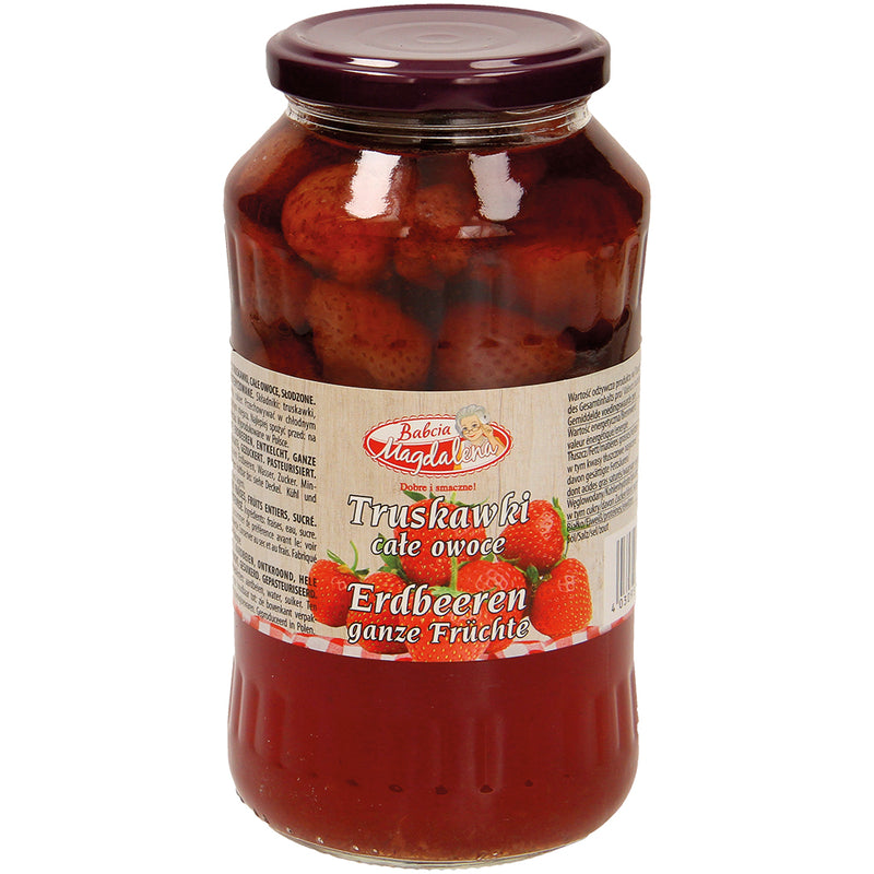 NEW! Strawberries compote in the glass, 720g