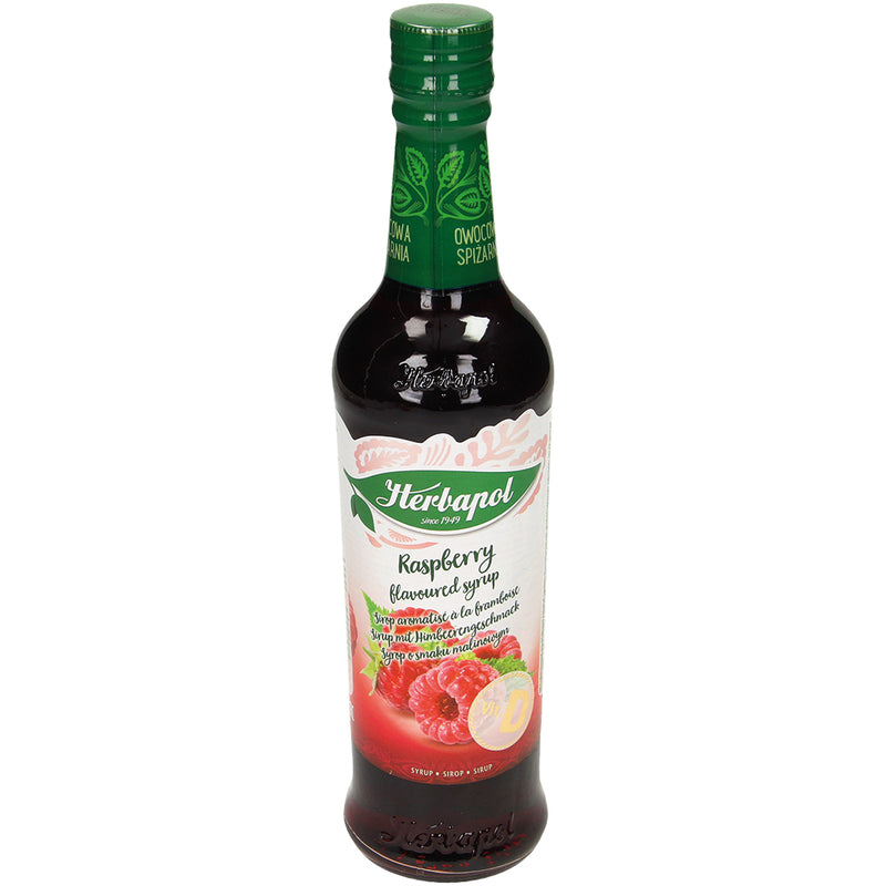 NEW! Raspberry flavoured syrup, 0.42L