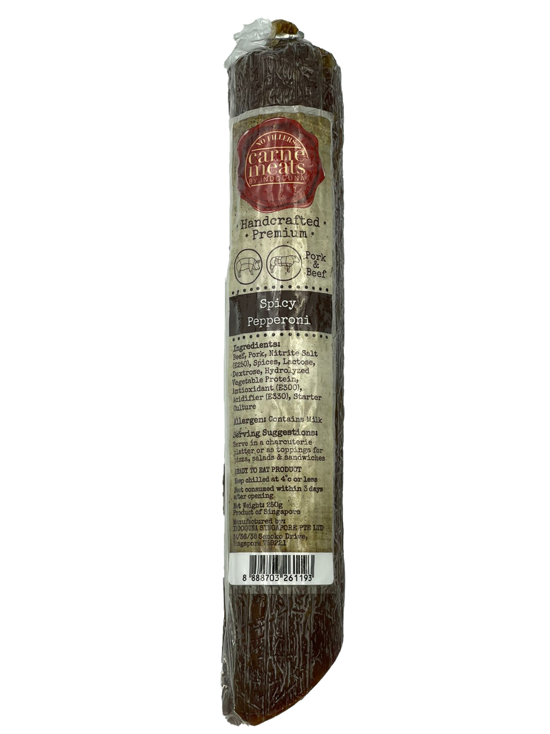 NEW! Spicy Pepperoni Salami, pork and beef, 250g