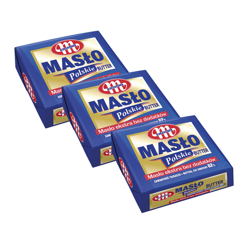 Maslo "Polskie”, fresh cream butter without additives, 82%, 200g, Buy 2 Get 3rd for free