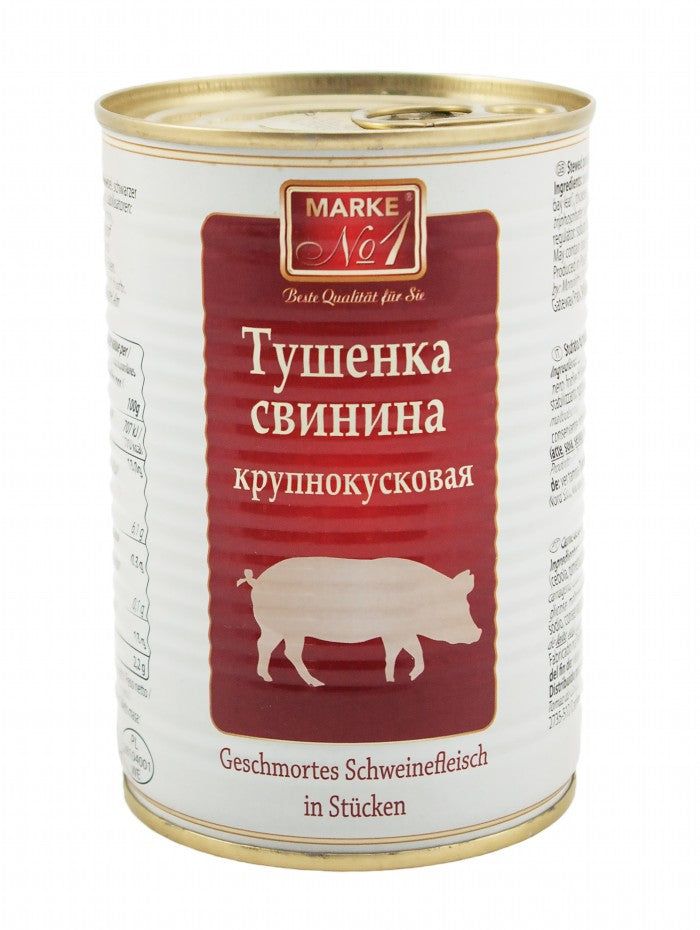 Tushenka, Stewed pork, 400g