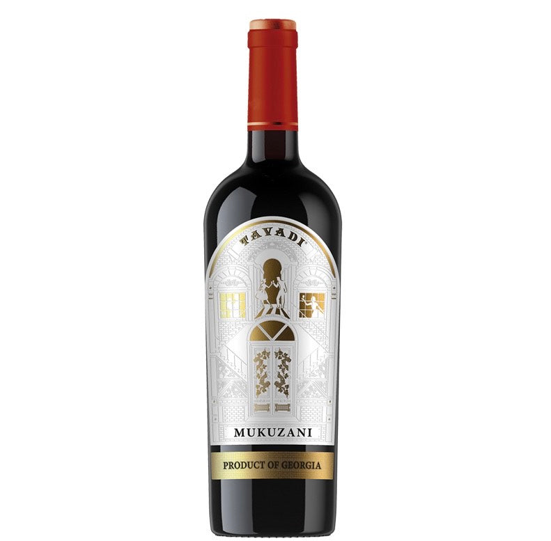 "Mukuzani", dry red wine from Georgia, "Tavadi", 12%, 0.75L