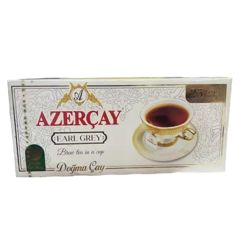 Black tea "Azercay" Earl Grey, 25 bags