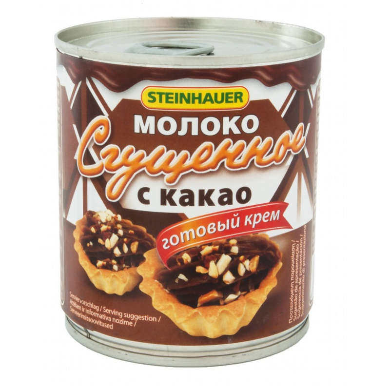 Sweetened condensed milk with fat-reduced cocoa, 397g