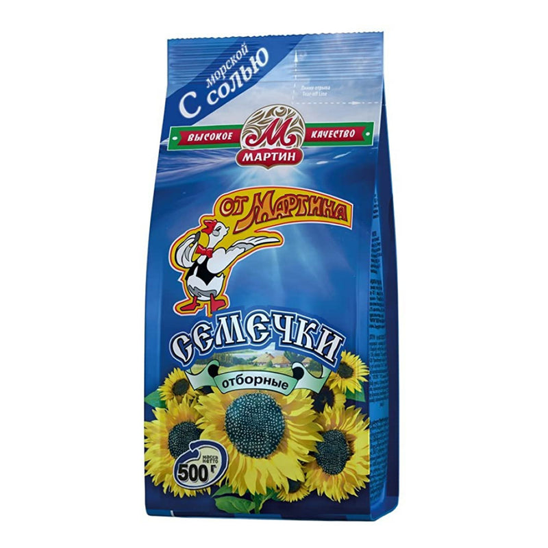 Sunflower seeds "Ot Martina", roasted salted, 500g
