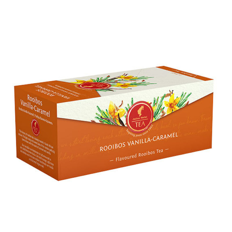 Julius Meinl Flavoured Tea with Rooibos, Vanilla and Caramel, 25 bags